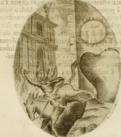 An illustration from Francisci Ponae Cardiomorphoseos, siue, Ex corde desumpta emblemata sacra (1645)