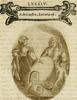 Picture 133 of 155 from Francisci Ponae Cardiomorphoseos, siue, Ex corde desumpta emblemata sacra (1645), leaf 182