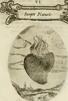 Picture 16 of 155 from Francisci Ponae Cardiomorphoseos, siue, Ex corde desumpta emblemata sacra (1645), leaf 22