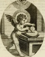 An illustration from Francisci Ponae Cardiomorphoseos, siue, Ex corde desumpta emblemata sacra (1645)