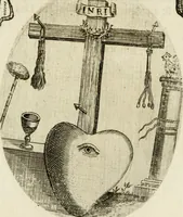 Picture 23 of 155 from Francisci Ponae Cardiomorphoseos, siue, Ex corde desumpta emblemata sacra (1645), leaf 30