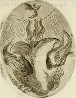 Picture 39 of 155 from Francisci Ponae Cardiomorphoseos, siue, Ex corde desumpta emblemata sacra (1645), leaf 48