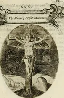 An illustration from Francisci Ponae Cardiomorphoseos, siue, Ex corde desumpta emblemata sacra (1645)