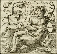 An illustration from Francisci Sanctii Brocensis in inclyta Salmaticensi Academia rhetoricae Graecaeque linguae professoris Comment. in And. Alciati emblemata : nunc denuo multis in locis accurate recognita, & quamplurimis figuris illustrata : cum indice copiosissimo (1573)