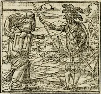 Picture 45 of 217 from Francisci Sanctii Brocensis in inclyta Salmaticensi Academia rhetoricae Graecaeque linguae professoris Comment. in And. Alciati emblemata : nunc denuo multis in locis accurate recognita, & quamplurimis figuris illustrata : cum indice copiosissimo (1573), leaf 167