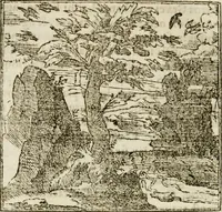 Picture 77 of 217 from Francisci Sanctii Brocensis in inclyta Salmaticensi Academia rhetoricae Graecaeque linguae professoris Comment. in And. Alciati emblemata : nunc denuo multis in locis accurate recognita, & quamplurimis figuris illustrata : cum indice copiosissimo (1573), leaf 241