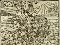 An illustration from Francisci Sanctii Brocensis in inclyta Salmaticensi Academia rhetoricae Graecaeque linguae professoris Comment. in And. Alciati emblemata : nunc denuo multis in locis accurate recognita, & quamplurimis figuris illustrata : cum indice copiosissimo (1573)