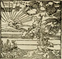 An illustration from Francisci Sanctii Brocensis in inclyta Salmaticensi Academia rhetoricae Graecaeque linguae professoris Comment. in And. Alciati emblemata : nunc denuo multis in locis accurate recognita, & quamplurimis figuris illustrata : cum indice copiosissimo (1573)