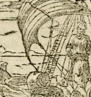 An illustration from Francisci Sanctii Brocensis in inclyta Salmaticensi Academia rhetoricae Graecaeque linguae professoris Comment. in And. Alciati emblemata : nunc denuo multis in locis accurate recognita, & quamplurimis figuris illustrata : cum indice copiosissimo (1573)
