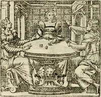An illustration from Francisci Sanctii Brocensis in inclyta Salmaticensi Academia rhetoricae Graecaeque linguae professoris Comment. in And. Alciati emblemata : nunc denuo multis in locis accurate recognita, & quamplurimis figuris illustrata : cum indice copiosissimo (1573)