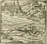 An illustration from Francisci Sanctii Brocensis in inclyta Salmaticensi Academia rhetoricae Graecaeque linguae professoris Comment. in And. Alciati emblemata : nunc denuo multis in locis accurate recognita, & quamplurimis figuris illustrata : cum indice copiosissimo (1573)