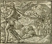 An illustration from Francisci Sanctii Brocensis in inclyta Salmaticensi Academia rhetoricae Graecaeque linguae professoris Comment. in And. Alciati emblemata : nunc denuo multis in locis accurate recognita, & quamplurimis figuris illustrata : cum indice copiosissimo (1573)