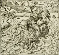 An illustration from Francisci Sanctii Brocensis in inclyta Salmaticensi Academia rhetoricae Graecaeque linguae professoris Comment. in And. Alciati emblemata : nunc denuo multis in locis accurate recognita, & quamplurimis figuris illustrata : cum indice copiosissimo (1573)