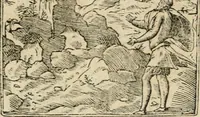 An illustration from Francisci Sanctii Brocensis in inclyta Salmaticensi Academia rhetoricae Graecaeque linguae professoris Comment. in And. Alciati emblemata : nunc denuo multis in locis accurate recognita, & quamplurimis figuris illustrata : cum indice copiosissimo (1573)