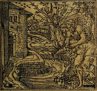 An illustration from Francisci Sanctii Brocensis .. (1573)