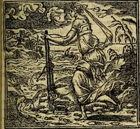 An illustration from Francisci Sanctii Brocensis .. (1573)