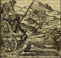 An illustration from Francisci Sanctii Brocensis .. (1573)