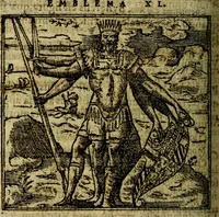 An illustration from Francisci Sanctii Brocensis .. (1573)