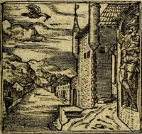 An illustration from Francisci Sanctii Brocensis .. (1573)