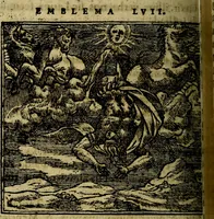 An illustration from Francisci Sanctii Brocensis .. (1573)