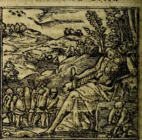 An illustration from Francisci Sanctii Brocensis .. (1573)