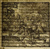 An illustration from Francisci Sanctii Brocensis .. (1573)