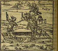 An illustration from Francisci Sanctii Brocensis .. (1573)