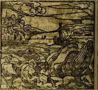 An illustration from Francisci Sanctii Brocensis .. (1573)