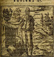 An illustration from Francisci Sanctii Brocensis .. (1573)