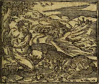 An illustration from Francisci Sanctii Brocensis .. (1573)