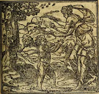 An illustration from Francisci Sanctii Brocensis .. (1573)
