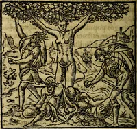 An illustration from Francisci Sanctii Brocensis .. (1573)