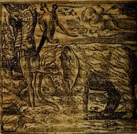 An illustration from Francisci Sanctii Brocensis .. (1573)