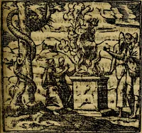 An illustration from Francisci Sanctii Brocensis .. (1573)