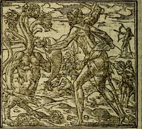 An illustration from Francisci Sanctii Brocensis .. (1573)