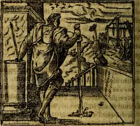 An illustration from Francisci Sanctii Brocensis .. (1573)