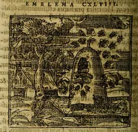 An illustration from Francisci Sanctii Brocensis .. (1573)