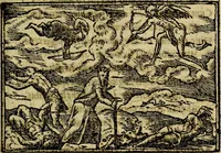 An illustration from Francisci Sanctii Brocensis .. (1573)