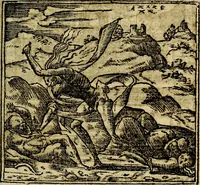 An illustration from Francisci Sanctii Brocensis .. (1573)