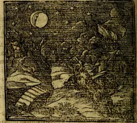 An illustration from Francisci Sanctii Brocensis .. (1573)