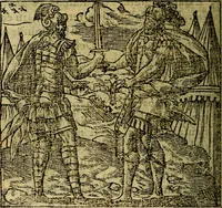 An illustration from Francisci Sanctii Brocensis .. (1573)