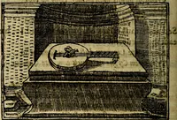 An illustration from Francisci Sanctii Brocensis .. (1573)