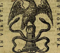 An illustration from Francisci Sanctii Brocensis .. (1573)