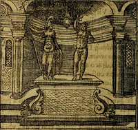 An illustration from Francisci Sanctii Brocensis .. (1573)