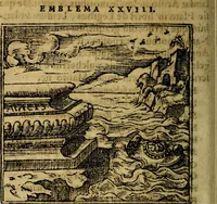 An illustration from Francisci Sanctii Brocensis .. (1573)