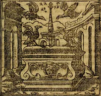 An illustration from Francisci Sanctii Brocensis .. (1573)