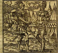 An illustration from Francisci Sanctii Brocensis .. (1573)