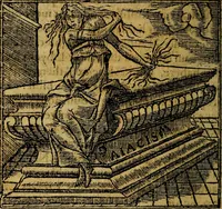 An illustration from Francisci Sanctii Brocensis .. (1573)