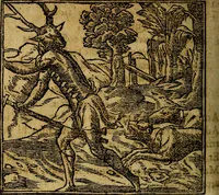 An illustration from Francisci Sanctii Brocensis .. (1573)