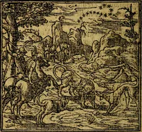 An illustration from Francisci Sanctii Brocensis .. (1573)